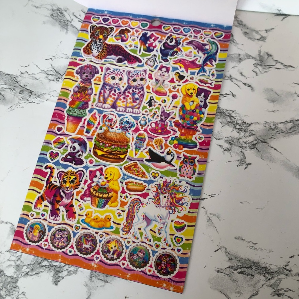 Lisa Frank Sticker Booklet: Over 600 Stickers - Picture 4 of 8